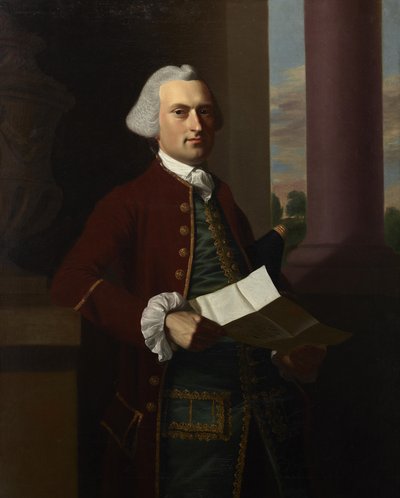 Portrait of Woodbury Langdon (1739-1805) by John Singleton Copley
